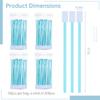 200 Pcs Disposable Crevice Cleaning Brushes, Small Wet and Dry Use Groove Cleaning Tools for Keyboard Toilet Seam Door Track view 4