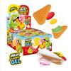 Bobzo Dip Sandwich Jelly Candy Fruity Gummy Sandwiches with Sweet & Sour Dipping Sauce Gluten-Free, Allergen-Free, Multicolor Box of 18 (40g Each) view 1