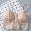 Women's Sexy Lace Bra - Underwired - Spaghetti Straps - Push Up Bra - Casual Comfortable Breathable Bralette for Daily Sports view 2