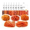 BaiLiSnacky Chinese Classic Piquancy Leisure Latiao Snack Individual Package Spicy strips 8 packs strips Chinese specialty snacks (92g*8) view 1