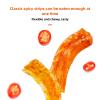 BaiLiSnacky Spicy Seasoned Snacks (320g) Sweet and Chinese Classic Hot Strips for Office Casual Camping Catch Up on Dramas view 4
