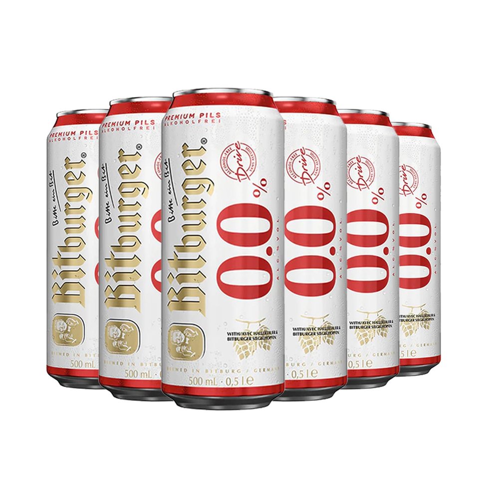 Bitburger | 0. Pilsner 0% ABV | 330ml