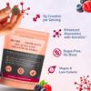 90 x SLCre Creatine Gummies with AstraGin 5g Micronized Creatine Monohydrate per Serving Full Month's Supply Sugar-Free, No Bloat, Delicious Berry Flavor view 3