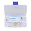 Silicone Eyeglass Nose Pads Set with and Storage Box Flexible Anti Slip and Odorless Suitable for Most Glasses and Sunglasses Repair view 1