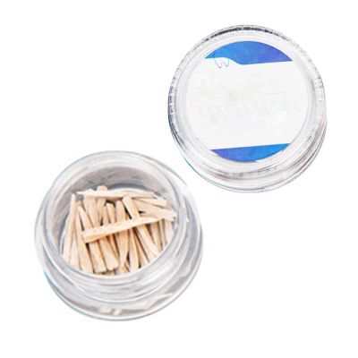 25/50 Pcs Wood Interdental Wedges Teeth Interproximal Wedges Dentals Wood Wedges Dentals Wedges Gaps Wedges