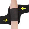 ITODA Breathable Elbow Support Brace Arm Support Sleeve with Adjustable Strap Sports Compression Elbow Pads Anti-Slip Elbow Guard Protector for Men Women Weightlifting Tennis view 3