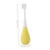 ERINGOGO Toddler Manual Toothbrush for Kids with Soft Pbt Bristles, Safe and Comfortable to Hold, Yellow Creative Design Suitable for Children Aged 2-5 Years view 4