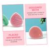 UTHCLO 2pcs Baby Silicone Facial Cleaning Brush with Soft Bristles for Head Massage and Shower Lather Work, Manual Scalp Massager for Gentle Baby Hair Care and Pore Cleansing view 4
