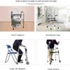 VDLLQYN, Walking Frame,Walking Aid,Elderly Disabled Portable Standing Frame Walking Assisted Walking Device Lower Limb Training Yearn for,Walking Aids view 4