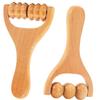 2 Pcs Massage Roller,Back Massage Roller,Massage Tool Muscle Belly Relief Tool Full Body Muscle Release and Soft Tissue Massage view 1