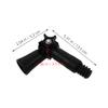 Gatuida 2pcs Igadpole Accessories Extension Pole Hinge with Rotatable Angle Adapter for Window Cleaner Brush and Paint Roller Extension Pole Angle Adapter, Plastic Material with Easy view 2
