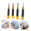 HEALEEP Paintless Dent Removal Tools with Aluminium Material Tap down Pen Set 4pcs Fast Hail Damage Fix Kit and Tap down Tips for Automotive Dent Repair view 4
