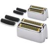 2-Pack Replacement Shaving Foils and Blades Compatible with BaBylissPRO Double FXFS2 Metal Shaver Replacement Foil (Silver) view 1