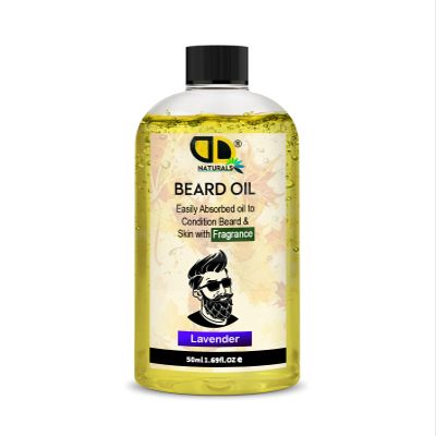 Lavender Beard Essential Oil |Deep Conditioning, Moisturizing, and Soothing Essential Oil for Beard Growth, Softness, and Shine, Reducing Itch and Dandruff (50ml)