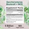 Saccharomyces Boulardii 5 Billion CFU with MOS ? 180 Veggie Capsules ? Probiotic Supplement for Gut Health & Digestive Support view 4
