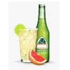 Jarittos Mango,Strawberry,Guava,Grapefruit,Lime,Pineapple,Mandarin,Mexican Natural Fruit Flavoured Soda Bottles 370ml (6 x Bottles, Grapefruit Soda 370ml) view 1