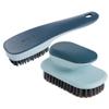 DINHEAROM 2pcs Shoe Washing Brush and Clothes Scrub Brush Set with Soft Nylon Bristles and Easy to Grip Abs Handle for Effective Cleaning in Bathroom and Travel Use view 1