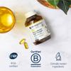 Metagenics OmegaGenics - High Strength Omega-3 Pure Fish Oil Supplement - 1000mg EPA & DHA - 30 Capsules view 4
