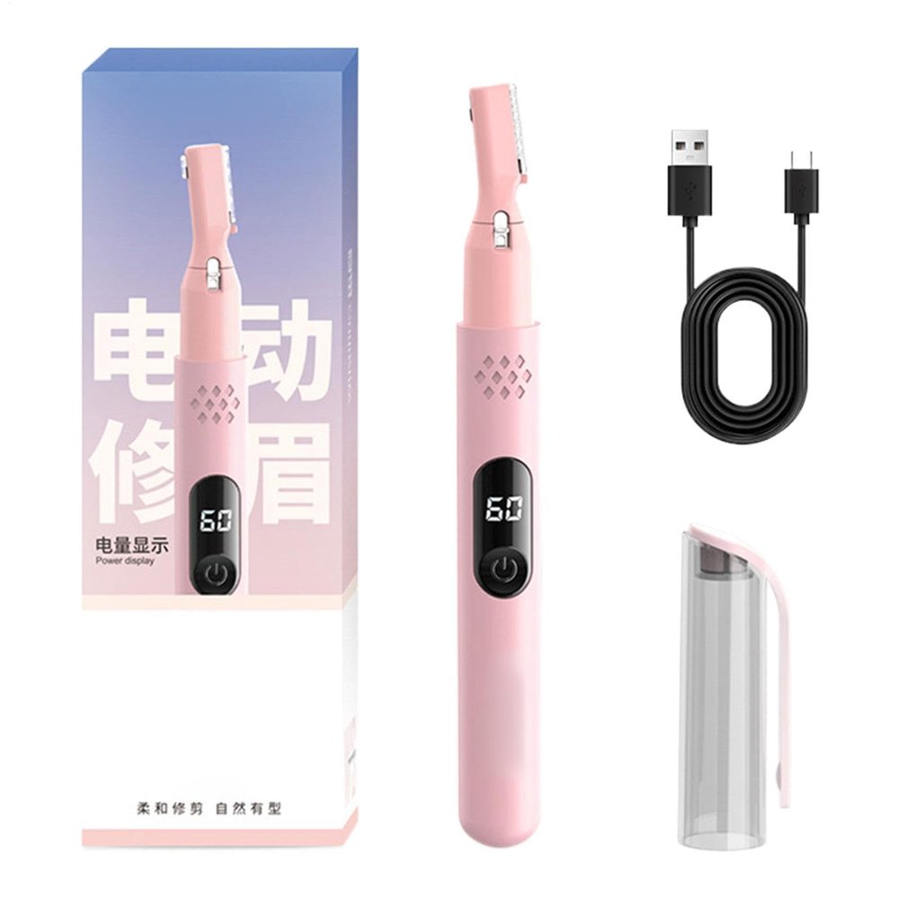 Eyebrow Electric Trimmer, Eyebrow Trimmer, Electric Eyebrow Razor, Facial Hair Bikini Razor Groomer for Lip Chin, Shame, Painless Forearm Razor