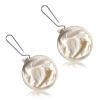2 Pack Cloth Coffee Filter, Reusable Coffee Sock Filter, Flannel Cloth Tea Strainer Coffee Filter Bag with Stainless Steel Handle for Home Office Handmade Coffee (Cream) view 1