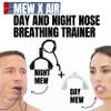 Better Than Mouth Tape for Sleeping MEW X AIR The 24 Hour Nose Breathing Trainer/Put Face Tape, Sleep Tape & Nasal Strips in The Bin [2 Pack] Mewing & Reusable Awesomeness view 2