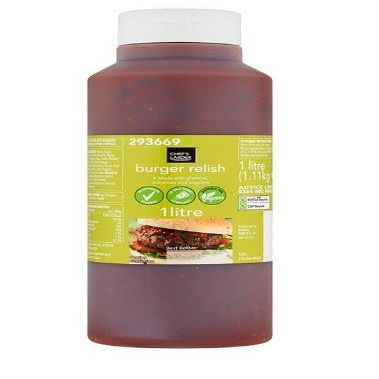 Chef's Larder Burger Relish 1 Litre
