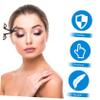 BESPORTBLE 6Pcs Stainless Steel Eyebrow Tweezers Kit Slanted and Flat Tip, Tight Bite and Ergonomic Design Fits Hand Shape, Includes Rubber Buckle for Precise Facial Hair Removal view 2