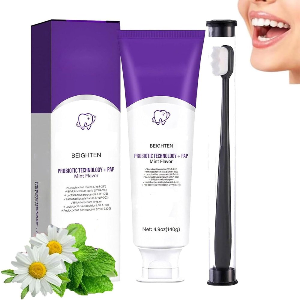 7-Pro Intensive Toothpaste, 7PRO Whitening Toothpaste with 7 Probiotics for Teeth (1)