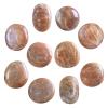KYEYGWO Irregular Orange Moonstone Palm Worry Stone Polished Crystals and Healing Stones for Positive Energy Meditation, 38-80 mm view 4