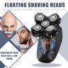 5 Blades Magnetic Head Shaver Replacement Blades Compatible with MANSCAPED The Dome Shaver, Magnetic Attachment for Men's Head Shaver (3 Packs) view 2