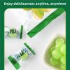 BaiLiSnacky Individually Wrapped Candy 153g for End of Year Team Gifts Party Favors, Assorted Flavors, Snacks, (Green grape flavor) view 4