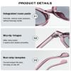 ABETOS Round Reading Glasses Sunglasses UV400 Protection Small Retro Lightweight Eyeglasses Outdoor Sun Readers for Men and Women 1.0 1.5 2.0 2.5 3.0, Black+2.0 view 3