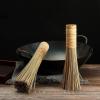 1/2pcs Natural Color Bamboo Wok Brush Handmade Traditional Cleaning Whisk Durable Pot Pan Cleaner Kitchen Tools 7 Inches Length(1Pc) view 4