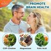 Brain Supplement - 120 Vegan Capsules - Dietary Nootropic May Help Memory, Cognitive Function & Focus - Formulation with Amino Acids, Polyphenols & B Vitamins - for Women, Men & Seniors - by NextGenU view 4