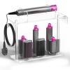 YeWink Airwrap Holder for Dyson - HQ Acrylic Hair Tool Storage Stand - Countertop Desktop Organizer for Dyson Styler and Accessories - Space-Saving Bathroom Beauty Holder view 1