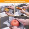 Multipurpose Wire Dishwashing Rags for Wet and Dry Stainless Steel Scrubber Non-Scratch Wire Dishcloth for Washing Dishes Sinks Counters Easy Rinsing Machine Washable Pack 10 view 2