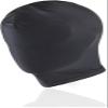 BDSM Kinky Hood Soft Stretch Full Face Cover for Roleplay and Fetish Play, Black Elastic Balaclava for Couples Games, Masquerade Costume Accessory for Men (Fully Covered) view 2