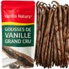 25 Vanilla Pods Grand Cru 14-16 cm Extra Quality, Flexible, Scented - Eco Pack view 1