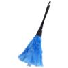 Quystetes 1pc Fashion Turkey Duster with Black Plastic Handle Cleaning Tool(blue) 35cm view 3