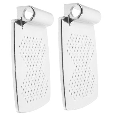 UTHCLO Wheelchair Leg Support Replacement Foot Rest Aluminium Alloy 2pcs with Large Space Design, Protect User's Safety and Wheelchair Suitable for Disabled and Elderly Elderly