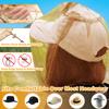 Benvo Mosquito Head Net Mesh One Piece Face Neck Fly Netting Cover from Bugs Gnats Noseeums Hat-Compatible Insect Shield for Fishing, Camping, Gardening (2pcs, Khaki, Upgraded Big Net) view 3