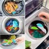 Kaseremy Washing Ball for Washing Machine, 4 Pieces Fish Shape Dryer Balls, Washing Balls, Rubber Washing Ball for Laundry Drum, Reduce Wrinkles and Clamp view 4