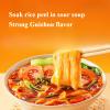 Authentic Chili Spicy Noodles,Guizhou Sour Soup Noodles,Instant Red Oil Cool Liangpi,Healthy breakfast,Instant meal replacement,Delicious Chinese Snacks Gift (Sour soup flavor,5bags) view 3