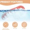 2 Pcs Moldable False Teeth Soft Denture Reline Kit for Adults, Instant Veneers Dentures Upper and Lower Jaw, Clip in Veneers Teeth for Gap & Stain Concealment Easy Application view 3