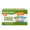 Kiddylicious Veggie Straws Mix Pack - Delicious Snacks for Babies - Suitable for 9+ Months - 22 Pack view 1
