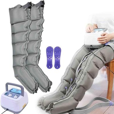 6 Cavity Lymphatic Drainage Leg Massager, Pressotherapy, Lymphatic Drainage Leg Massager, Leg Compression Machine, Air Compression Boots, Promote Blood Circulation, Relieve Leg Fatigue(Color:Legs)