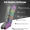 6 Cavity Lymphatic Drainage Leg Massager, Pressotherapy, Lymphatic Drainage Leg Massager, Leg Compression Machine, Air Compression Boots, Promote Blood Circulation, Relieve Leg Fatigue(Color:Legs) view 2