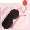 Eye Mask Imitation Silk Sleeping Eye Mask Travel Rest Eyemask Aid Cover Pad Soft Blindfold Relax Massager Improve Sleep Better Tools(No.6) view 3