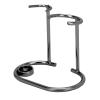 Brrnoo Barber Straight Blade Barber Straight Blade Holder, Stainless Steel Barber Straight Blade Barber Straight Blade Stand with Anti-Slip Features Safety for Restroom and Personal Care (Rose view 1