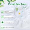 Shampoo Caps No Rinse, Hair Washing Shampoo Shower Caps for Elderly and Bedridden Patients, Rinse Free Shampoo Shower Caps for Post Surgery, Hospital, Camping (6 Pack) view 4